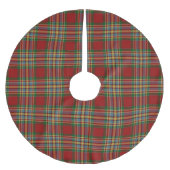 Schotse Clan Chattan Rood Groen Geel Blauw Tartan Kerstboom Rok (Voorkant)