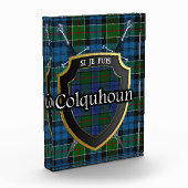 Schotse Clan Colquhoun Tartan Fotoblokken (Links)
