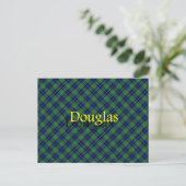 Schotse Clan Douglas Briefkaart (Staand voorkant)