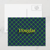 Schotse Clan Douglas Briefkaart (Voorkant / Achterkant)