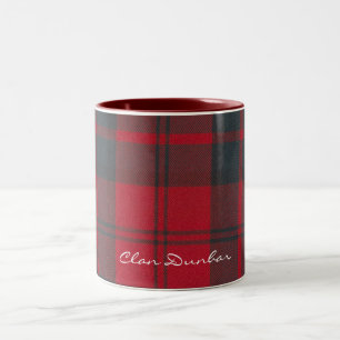 Schotse Clan Dunbar Tartan Designer Mokken