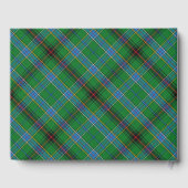 Schotse Clan Duncan Tartan Plaid Wedding Gastenboek (Achterkant)