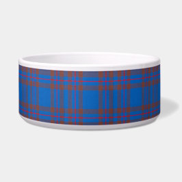 Schotse Clan Elliot tartan geruite patroon Voerbakje