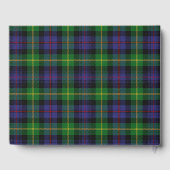 Schotse clan Farquharson Tartan Plaid Wedding Gastenboek (Achterkant)