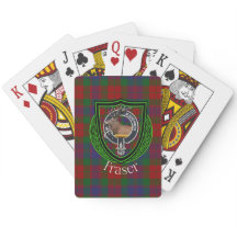 Schotse Clan Fraser Tartan & Wapen