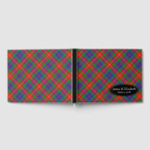 Schotse clan Fraser van Lovat Tartan Plaid Wedding Gastenboek (Volledig)