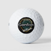 Schotse clan Gordon personaliseert Jouw naam Golfballen (Voorkant)