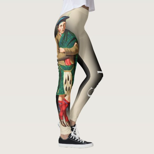 Schotse Clan Graham beroemd gemaakt door R. R. McI Leggings (Rechts)
