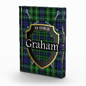 Schotse Clan Graham Tartan Fotoblokken (Rechts)