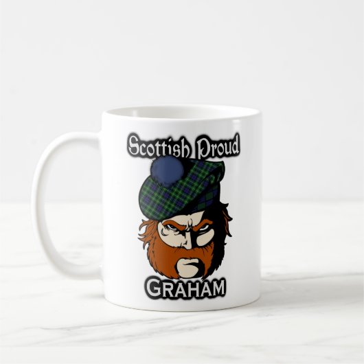 Schotse Clan Graham Tartan Scottish Koffiemok (Links)