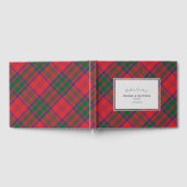 Schotse Clan Grant Rode Groene Blauwe Geruite Trou Gastenboek (Volledig)