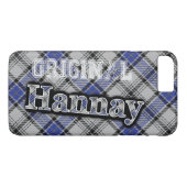 Schotse Clan Hannay Tartan Case-Mate iPhone Case (Achterkant (Horizontaal))