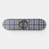 Schotse Clan Hannay Tartan Shield Persoonlijk Skateboard (Horizontaal)