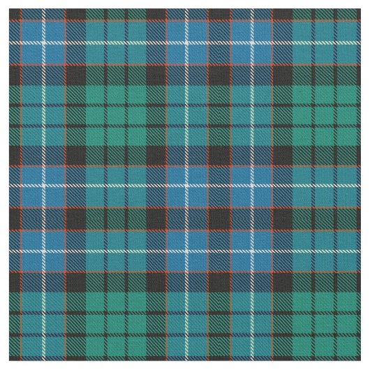 Schotse Clan Hunter Ancient Tartan Plaid Stof (Close Up)