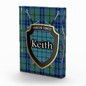 Schotse Clan Keith Tartan Fotoblokken (Rechts)