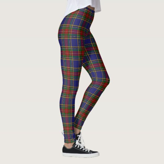 Schotse Clan MacBeth Tartan Leggings (Rechts)