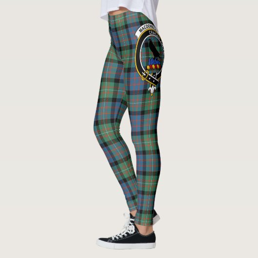 Schotse Clan MacDonell Of Glengarry Oude Wapenembl Leggings (Links)
