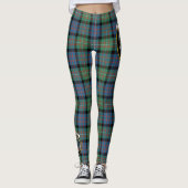 Schotse Clan MacDonell Of Glengarry Oude Wapenembl Leggings (Voorkant)