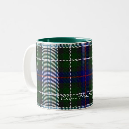 Schotse Clan MacKenzie Jurk Tartan Designer Mokken (Voorkant links)