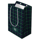 Schotse Clan MacKenzie Tartan Plaid Medium Cadeauzakje (Achterkant Gekanteld)