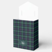 Schotse Clan MacKenzie Tartan Plaid Monogram Bedankdoosjes (Geopend)