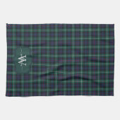Schotse Clan MacKenzie Tartan Plaid Monogram Theedoek (Horizontaal)