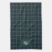 Schotse Clan MacKenzie Tartan Plaid Monogram Theedoek (Verticaal)