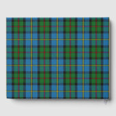 Schotse clan MacLeod Tartan Plaid Wedding Gastenboek (Achterkant)