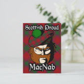 Schotse Clan MacNab Tartan Ansichtkaart Briefkaart (Staand voorkant)