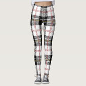 Schotse Clan MacPherson Moderne Tartan Vrouwen Leggings (Voorkant)