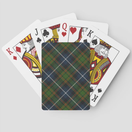 Schotse Clan MacRae Tartan Deck Speelkaarten (Achterkant)