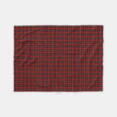 Schotse Clan Marjoribanks Classic Tartan Fleece Deken (Voorkant (Horizontaal))