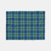 Schotse Clan Marshall Tartan Plaid Fleece Deken (Voorkant (Horizontaal))