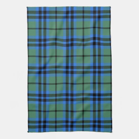 Schotse Clan Marshall Tartan Plaid Theedoek (Verticaal)