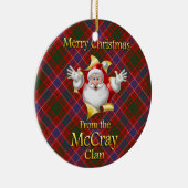 Schotse Clan McCray Kerst Ornament (Rechts)