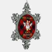 Schotse Clan McIntosh Kerst Ornament (Links)