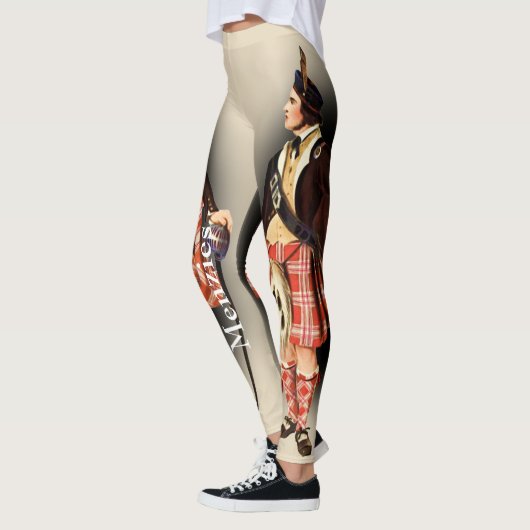 Schotse Clan Menzies beroemd gemaakt door R.R. McI Leggings (Links)