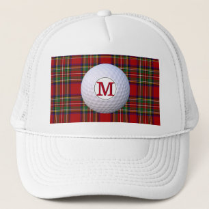 Schotse Clan Monogram Royal Stewart Tartan Plaid Trucker Pet