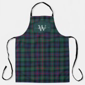 Schotse Clan Murray van Atholl Tartan Monogram Schort (Voorkant)