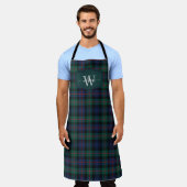 Schotse Clan Murray van Atholl Tartan Monogram Schort (Gedragen)