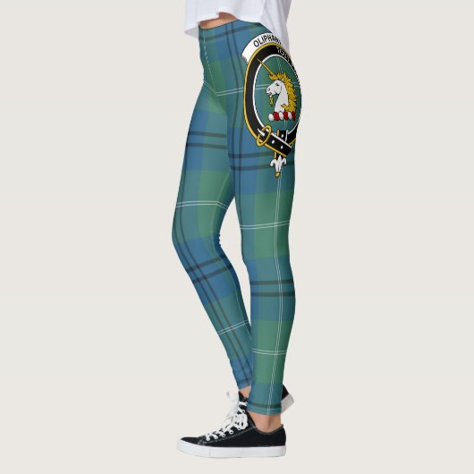 Schotse Clan Oliphant Oude Wapenrusting Schotse Pl Leggings (Links)