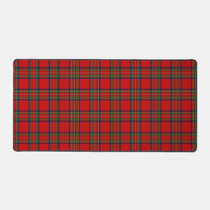 Schotse Clan Royal Stewart Tartan Plaid Bureaumat