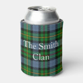 Schotse Clan Smith Tartan Plaid Koelbox Blikjeskoeler (Blikje Voorkant)
