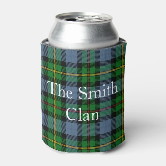 Schotse Clan Smith Tartan Plaid Koelbox Blikjeskoeler (Blikje Voorkant)