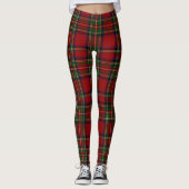 Schotse Clan Stewart Royal Tartan Leggings (Voorkant)