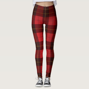 Schotse Clan Wallace Tartan Plaid Patroon Leggings