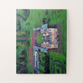 Schotse Clans Scott & Douglas - Drumlanrig Castle Legpuzzel (Verticaal)