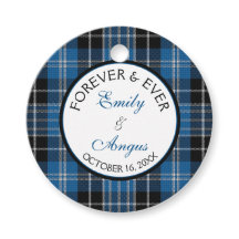 Schotse Clarke Clark Tartan bruiloft Save a Date