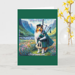 Schotse Collie Serenade – Doedelzakken & Schotse G Kaart