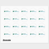 Schotse Conservatieven Ronde Sticker (Vel)